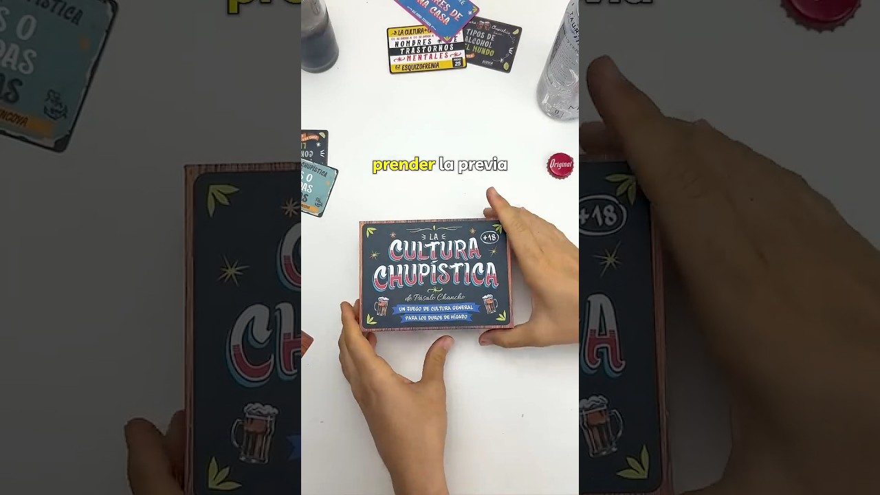 Unboxing La Cultura Chupística de Pásalo Chancho