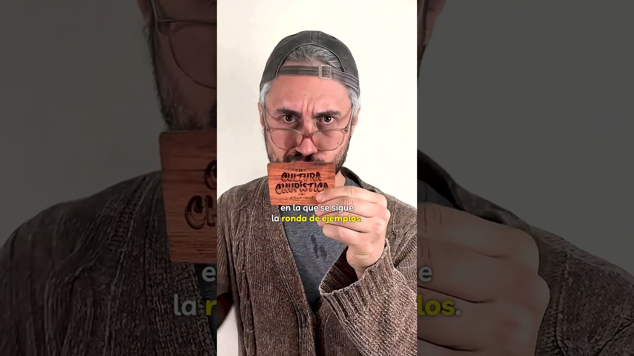 LA CULTURA CHUPÍSTICA DE PÁSALO CHANCHO | El tutorial