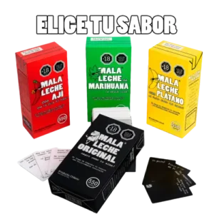 Cajas mala leche 1 juego Elige tu sabor