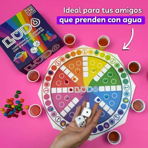 unboxing lud8 sobre la mesa