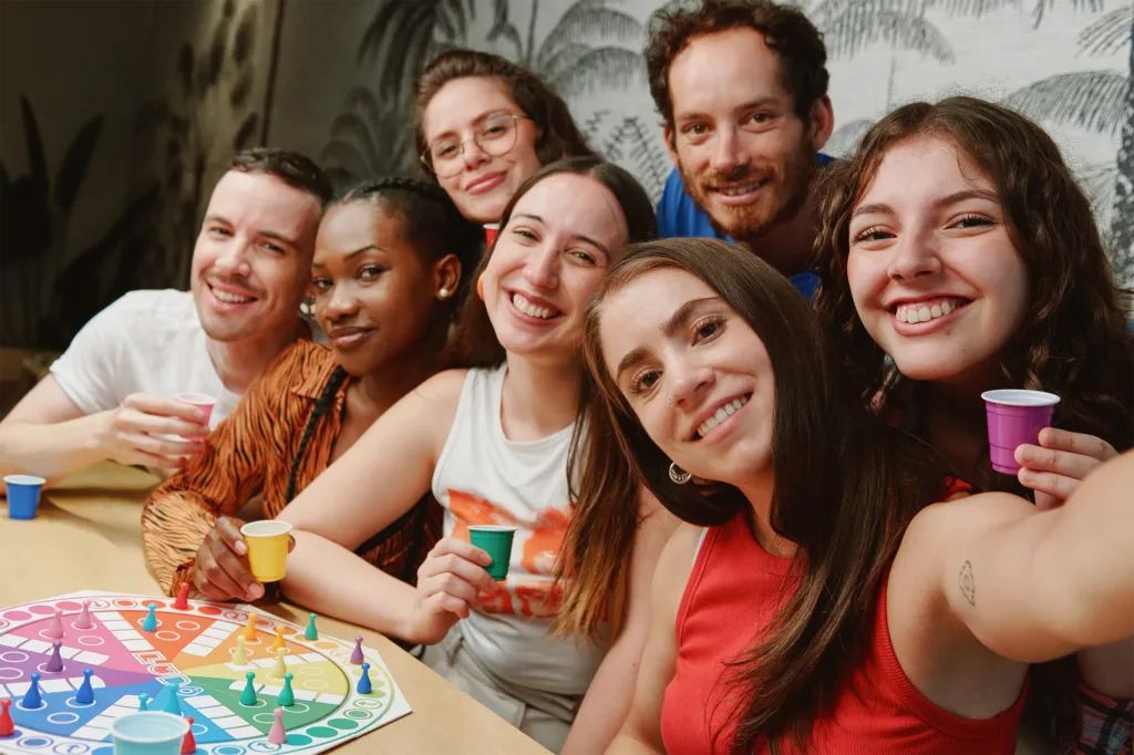 selfie con tablero lud8