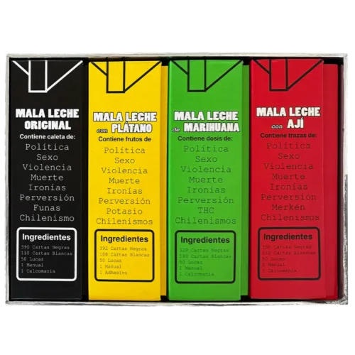 Pack Mala Leche Condensada (Juegos incluídos)