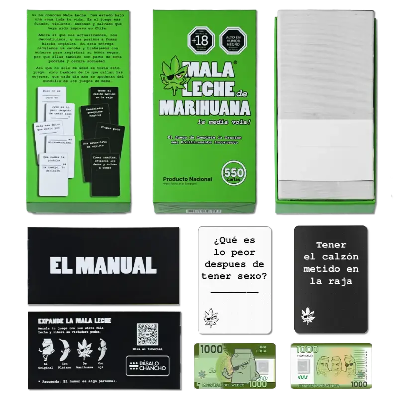 contenido mala leche de marihuana