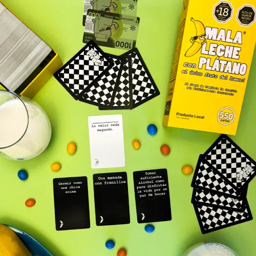 unboxing mala leche con platano sin texto