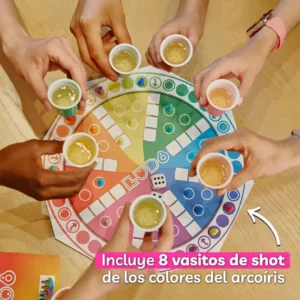 shots sobre tablero lud8