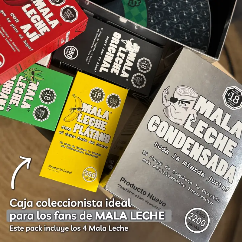 Pack Mala Leche Condensada (Juegos incluídos): imagen 2